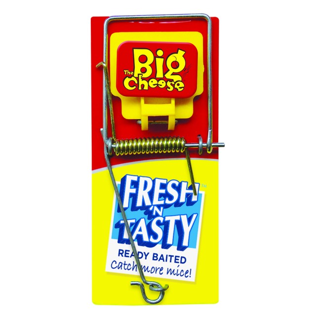 The Big Cheese Fresh n Tasty Baited Mouse Trap