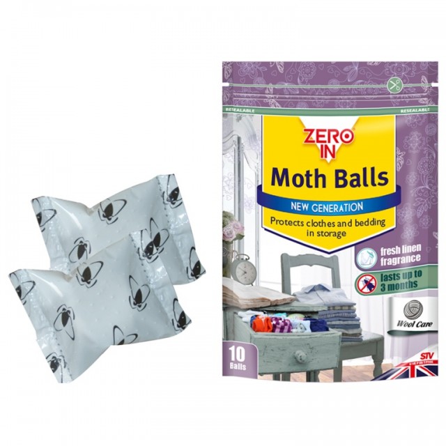 Zero In Moth Balls (10 Balls)