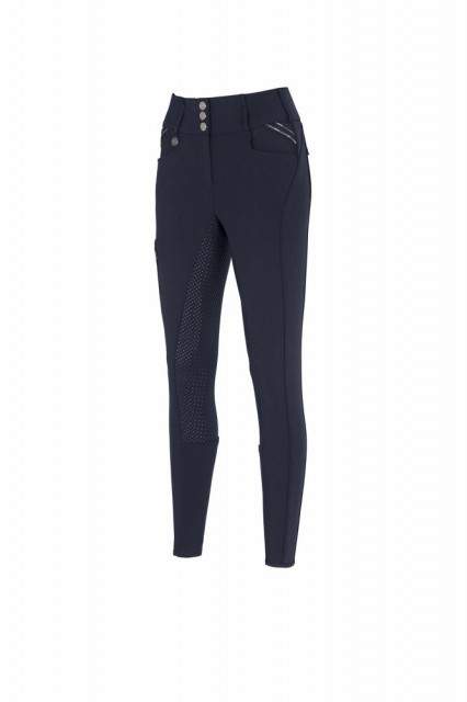 Pikeur Ladies Candela Glamour Grip Full Seat Breeches (Navy)