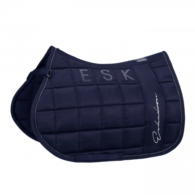 Eskadron Classic Sports Big Square Matt All Purpose Saddlepad (Navy)