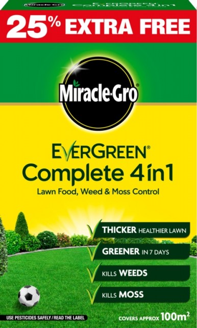Miracle Gro Evergreen Complete 4 in 1