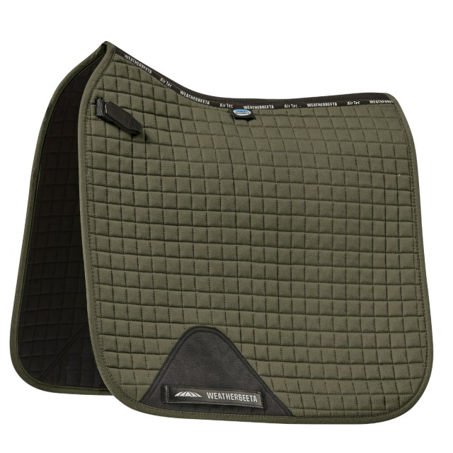 Weatherbeeta Prime Dressage Saddle Pad (Olive)