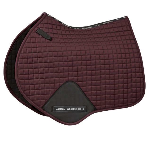 Weatherbeeta Prime Jump Shaped Saddle Pad (Mulberry)