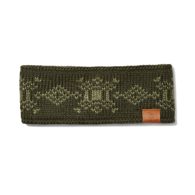 Ariat Patrona Headband (Forest Mist/Four Leaf Clover)