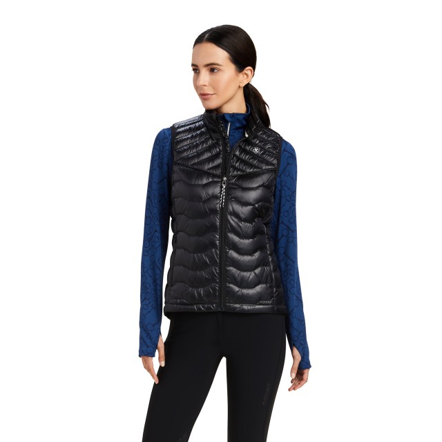 Ariat Womens Ideal Down Vest (Black)