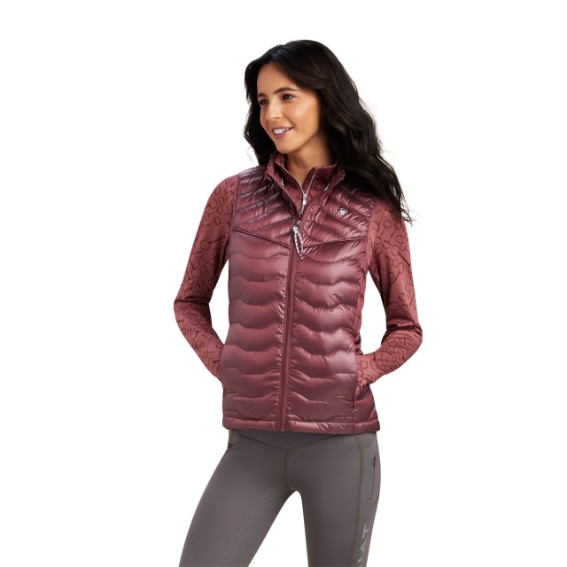 Ariat Womens Ideal Down Vest (Wild Ginger)