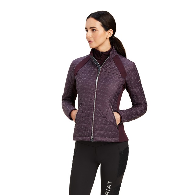 Ariat Womens Lumina Insulated Jacket (Mulberry)