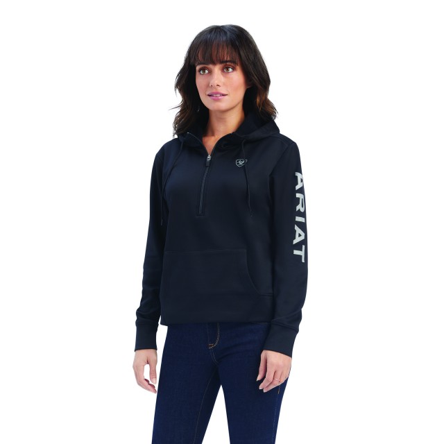 Ariat Womens Tek Hoodie Hood (Black)