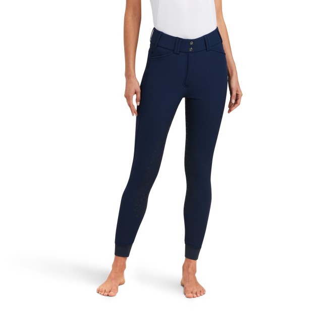 Ariat Womens Tri Factor Frost Insulated Full Seat Breeches (Navy)