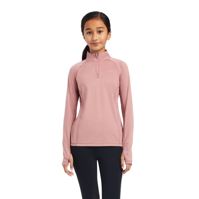 Ariat Youth Lowell 2.0 1/4 Zip (Nostalgia Rose)