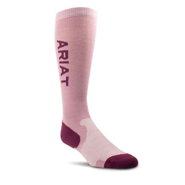 AriatTek Performance Socks (Nostaic Rose/Mulberry)