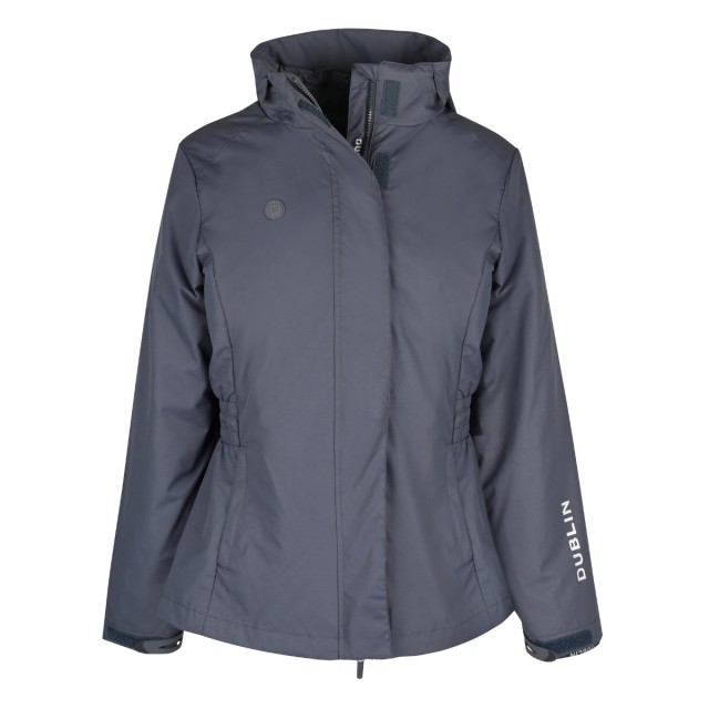 Dublin Ladies Peyton Waterproof Jacket (Asphalt)