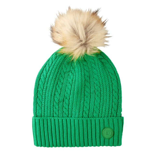 Dublin Cable Beanie (Emerald)