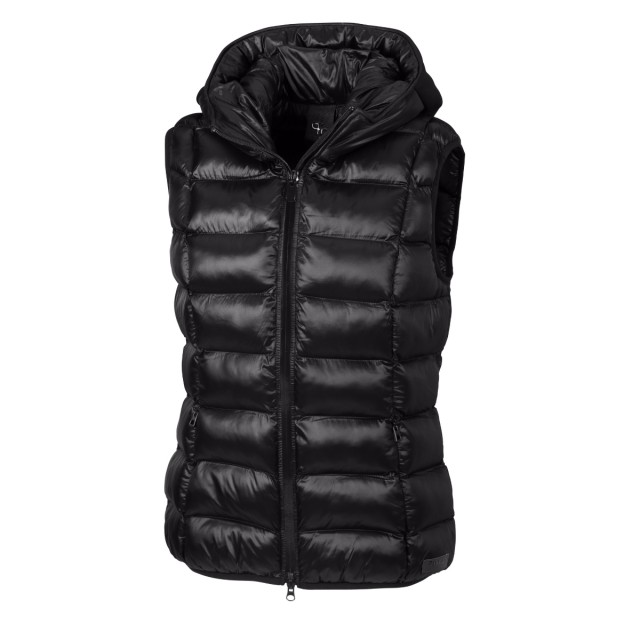 Pikeur Ladies Sia Hooded Gilet (Black)