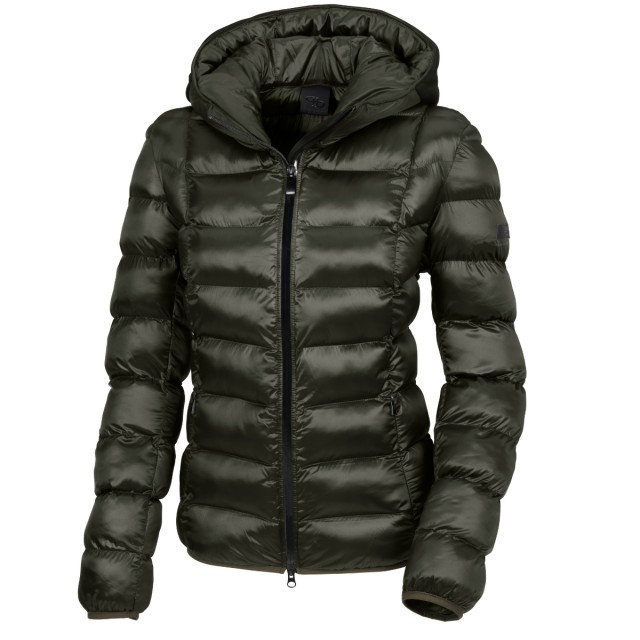 Pikeur Ladies Suri Quilted Jacket (Black Olive)