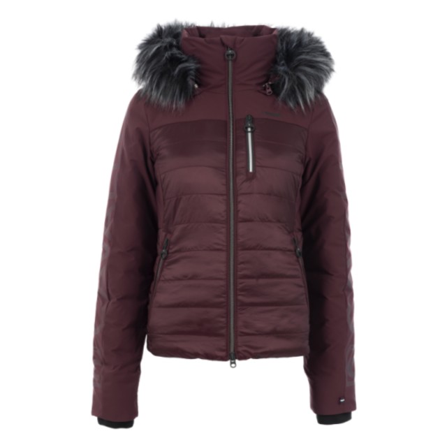 Cavallo Ladies Ella Hybrid Jacket (Red Wine)