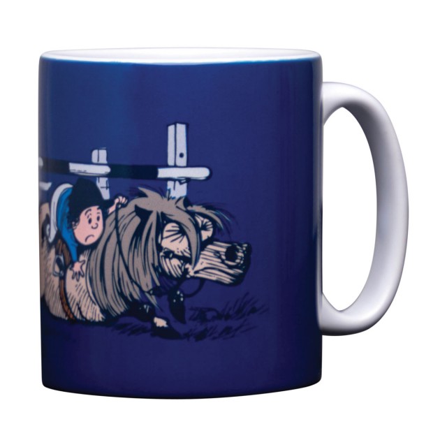 Thelwell Mug Jumps (Blue)