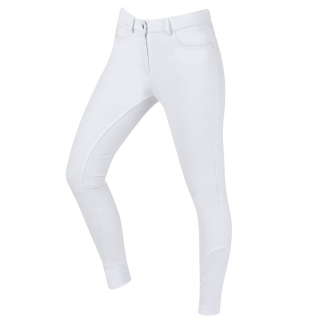 Dublin Ladies Shelby Full Seat Breeches (White)