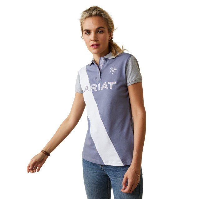 Ariat Womens Taryn Polo (Dusky Granite)