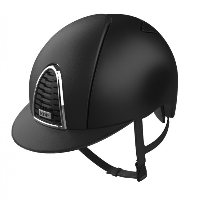 KEP Cromo 2.0 Textile Riding Hat (Black)