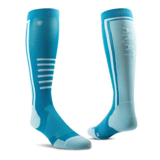 AriatTek Slimline Performance Socks (Mosaic/Gulf)