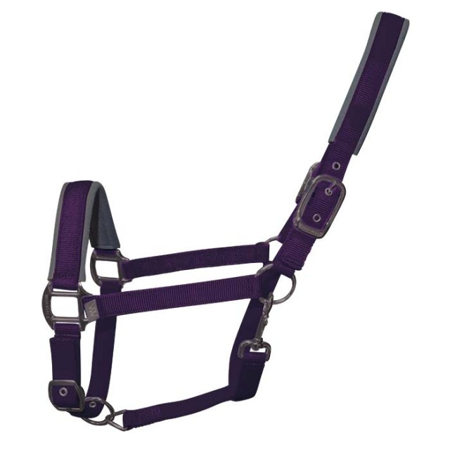 Woof Wear Contour Head Collar (Damson)