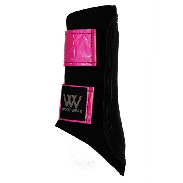 Woof Wear Reflective Club Boot (Hi Viz Pink)