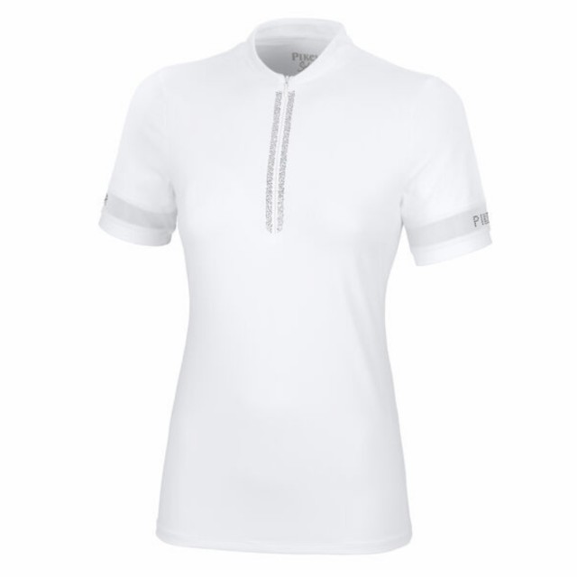 Pikeur Ladies Valine Zip Shirt (White)