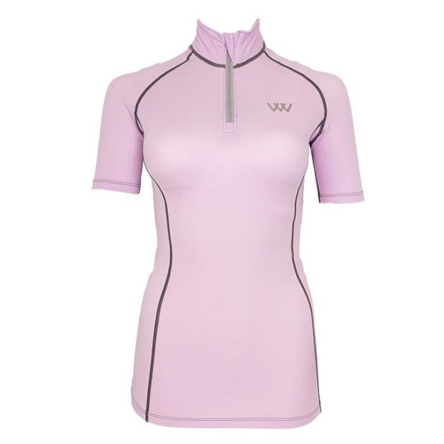 Woof Wear Young Rider Short Sleeve Shirt (Lilac)