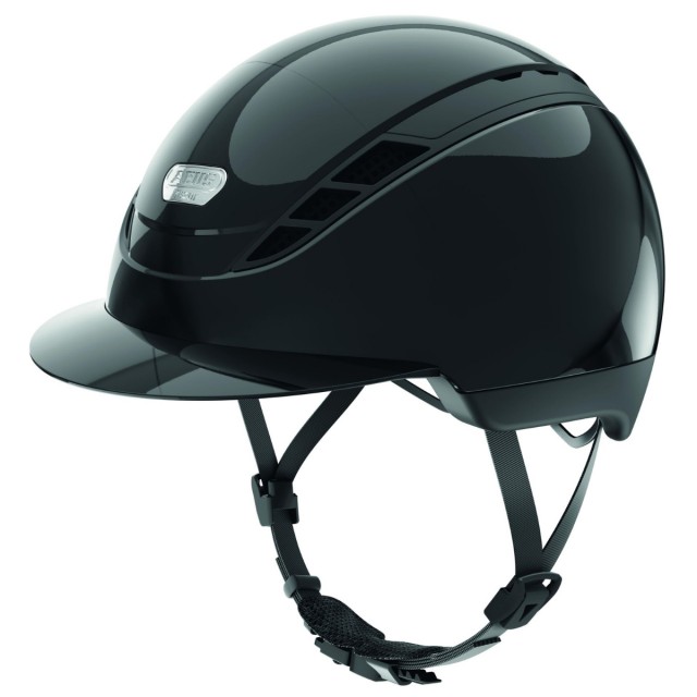 Abus x Pikeur AirDuo Riding Hat (Shiny Black)