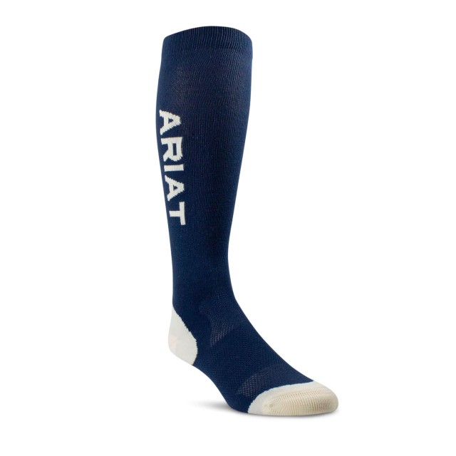 Ariat Tek Performance Socks (Navy/Summer Sand)