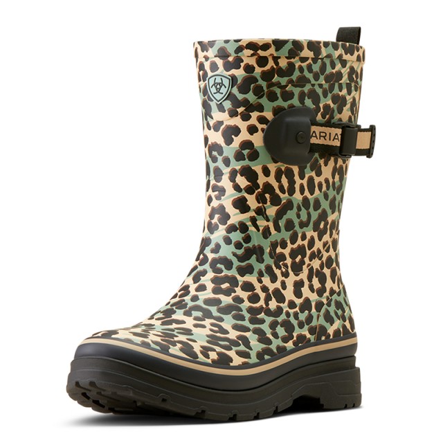 Ariat Women's Kelmarsh Mid Rubber Boot (Leopard Camo)