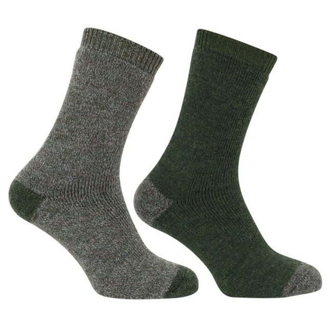 Hoggs of Fife 1904 Country Short Sock (Tweed/Loden)