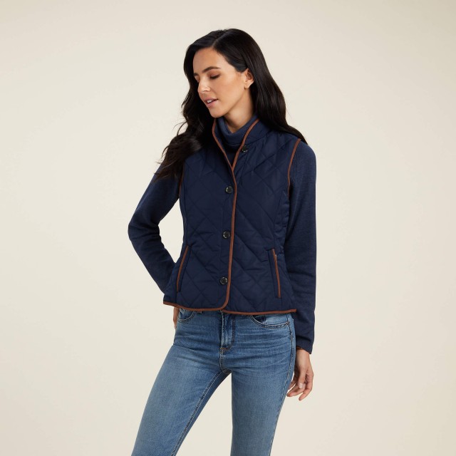 Ariat Womens Woodside 2.0 Vest (Navy)