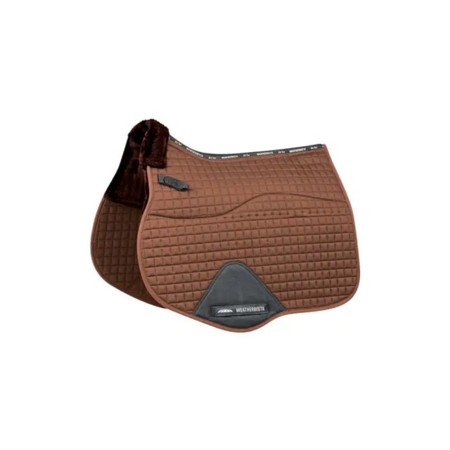 Weatherbeeta Prime Comfy Fleece All Purpose Saddle Pad (Brown)