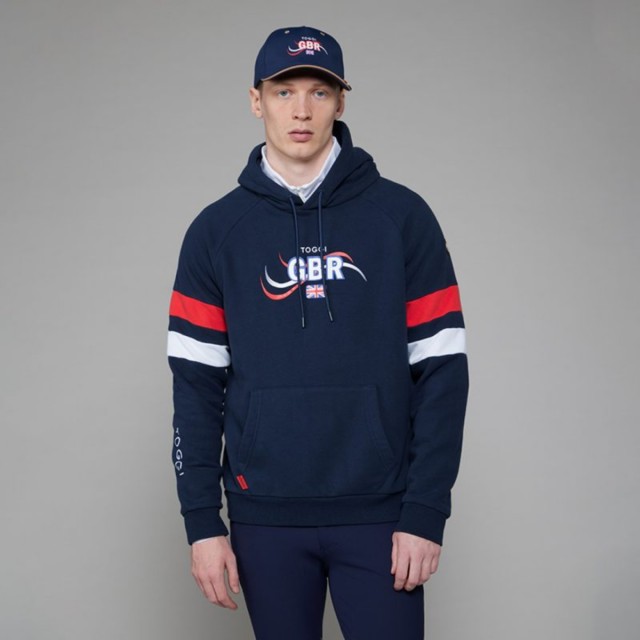 Toggi GBR Unisex Bercy Hooded Sweatshirt (Navy)
