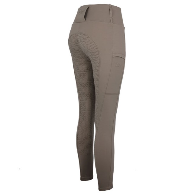 Woof Wear Ladies All Season Riding Tights - Full Seat (Stone)