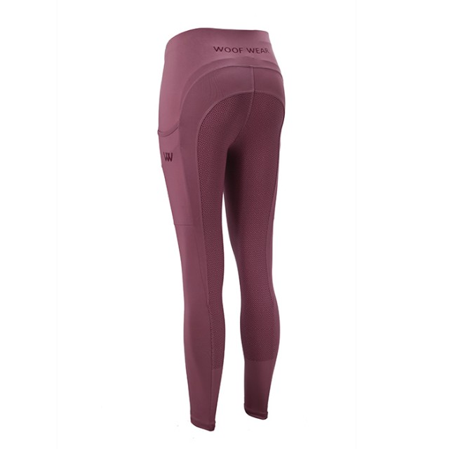 Woof Wear Young Rider Pro Riding Tights - Full Seat (Rose)