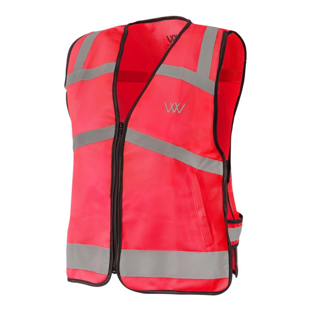 Woof Wear High Viz Riding Vest (Pink) - Not Certified