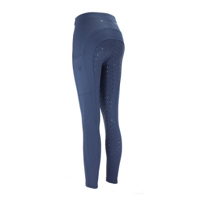 Woof Wear Ladies Original Lite Riding Tights - Full Seat (Navy)