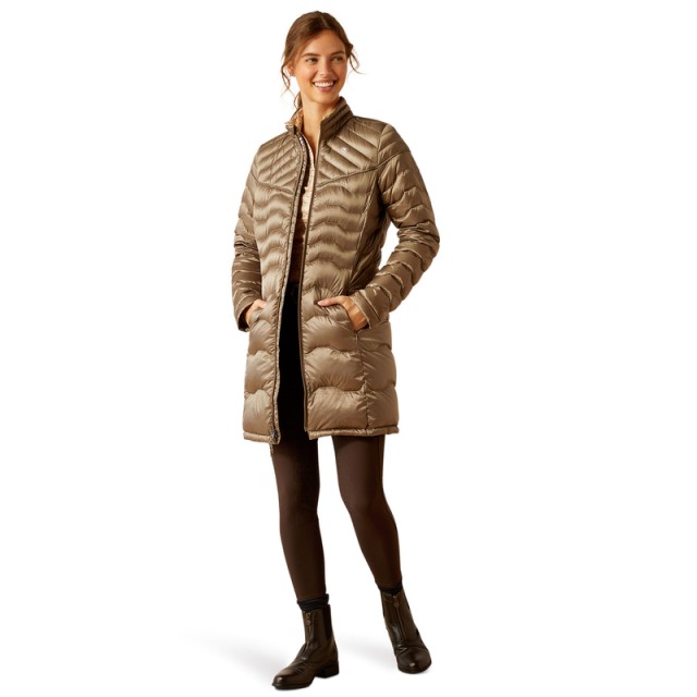 *OUTLET* Ariat Womens Ideal Down Coat (Brindle)