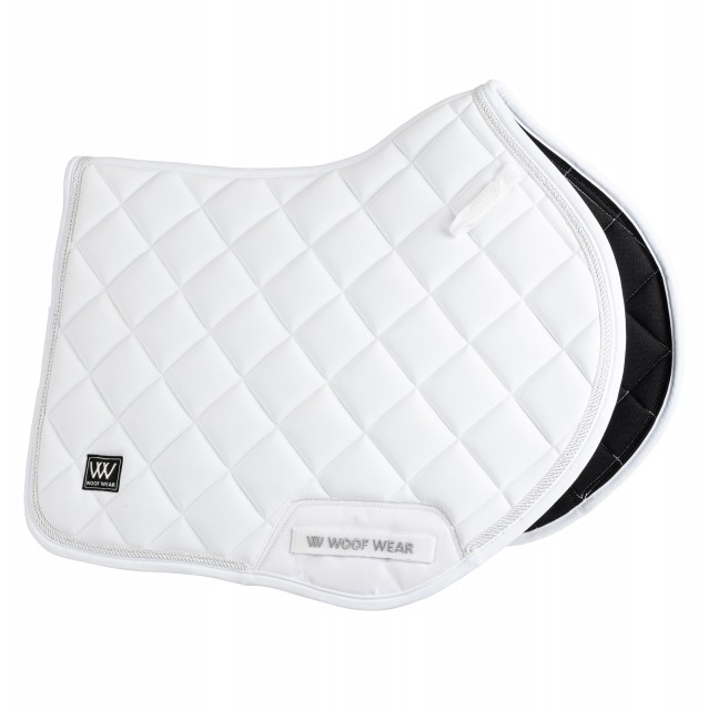 Woof Wear Vision Aura Close Contact Saddle Pad (White)