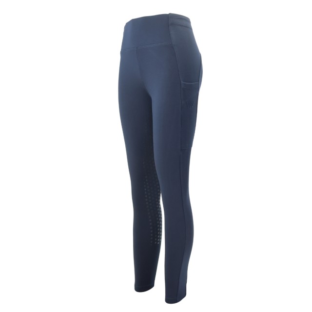 Woof Wear Ladies Winter Riding Tights - Full Seat (Navy)