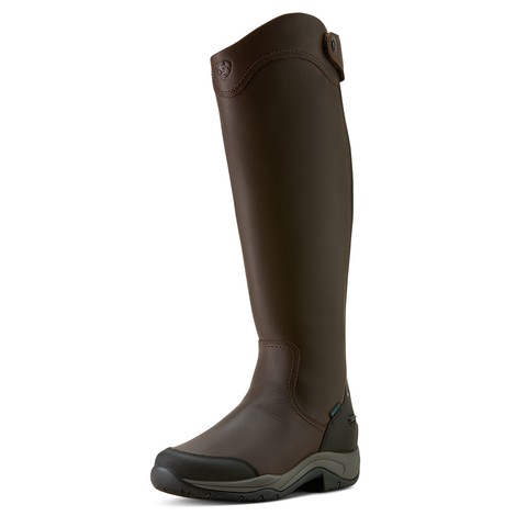 Ariat Women's Telluride Tall Waterproof Boot (Dark Brown)