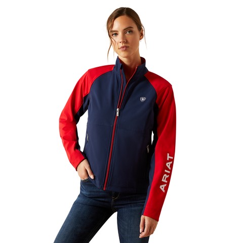 Ariat Women's Team EQ Jacket (Navy/Red)