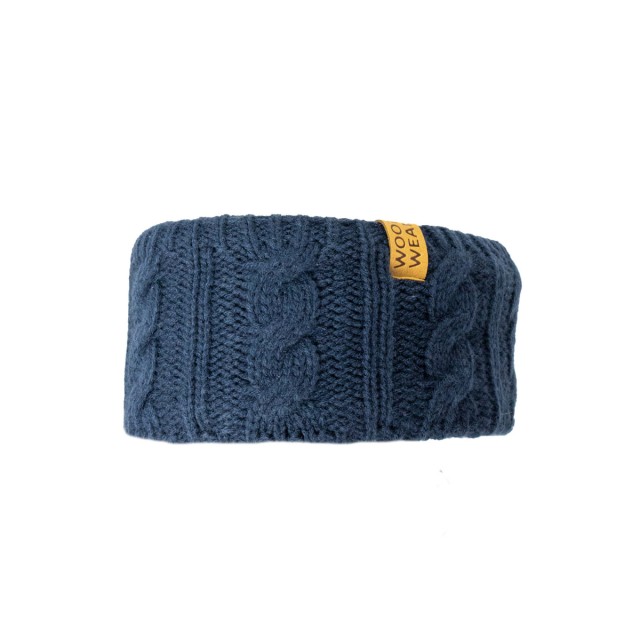 Woof Wear Cable Headband (Navy)