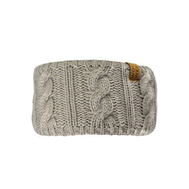 Woof Wear Cable Headband (Stone)
