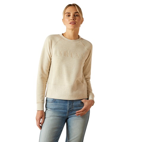 Ariat Women's Martine Sweatshirt (Pelican Heather)