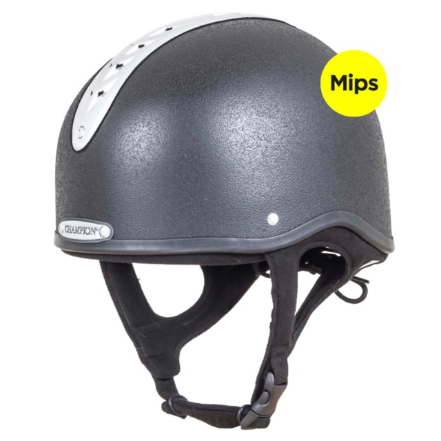 Champion Revolve Junior X-Air Jockey Helmet With Mips (Black)