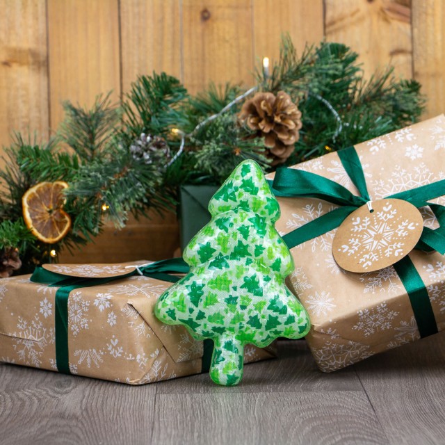 Ancol Squeaky Christmas Tree Dog Toy